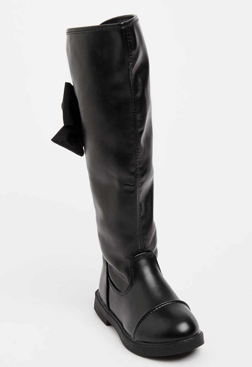 Pop Candy - Girls Knee-Length Boot Black