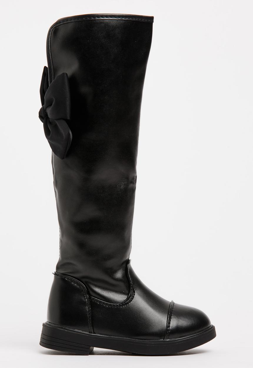 Pop Candy - Girls Knee-Length Boot Black