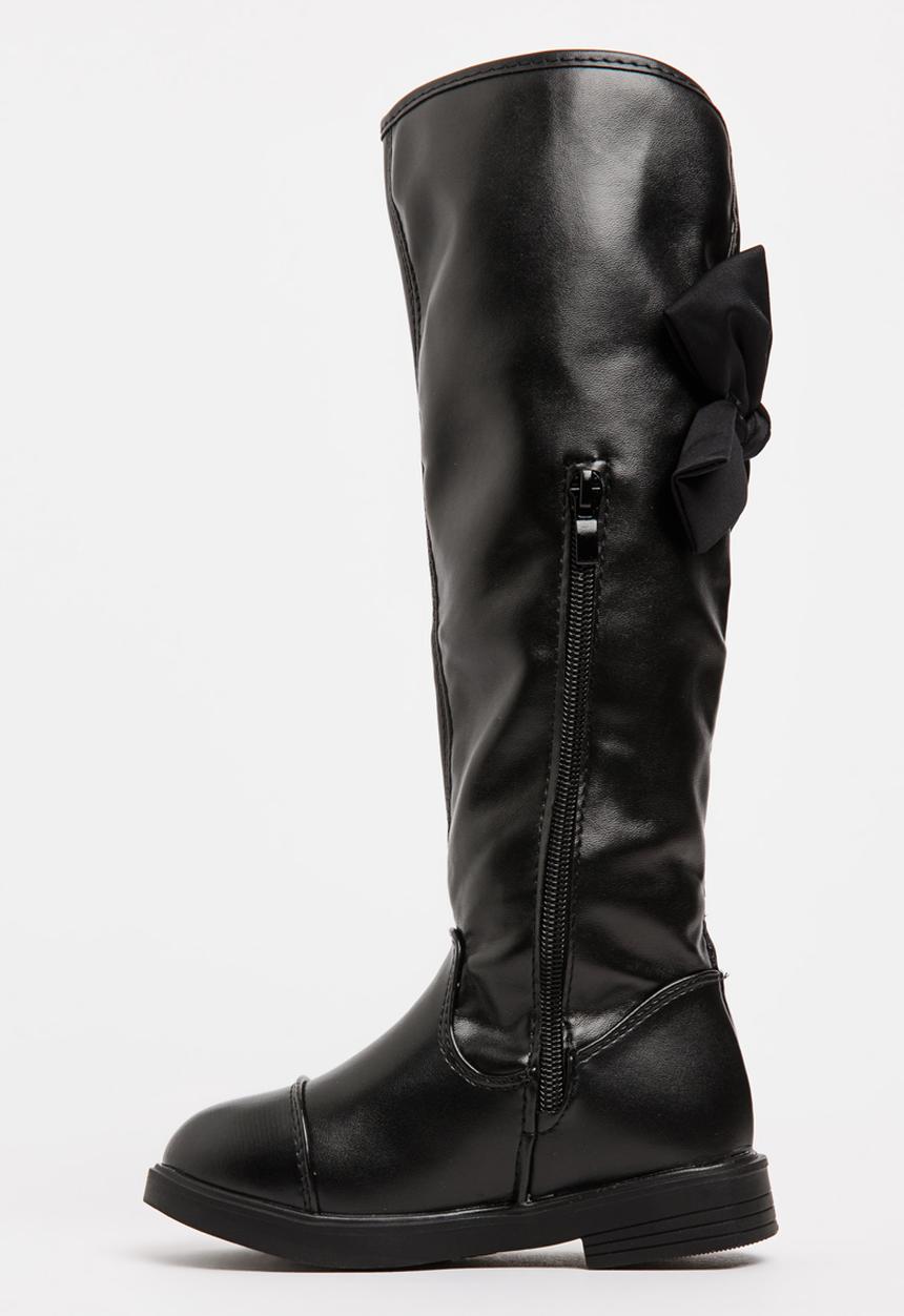 Pop Candy - Girls Knee-Length Boot Black