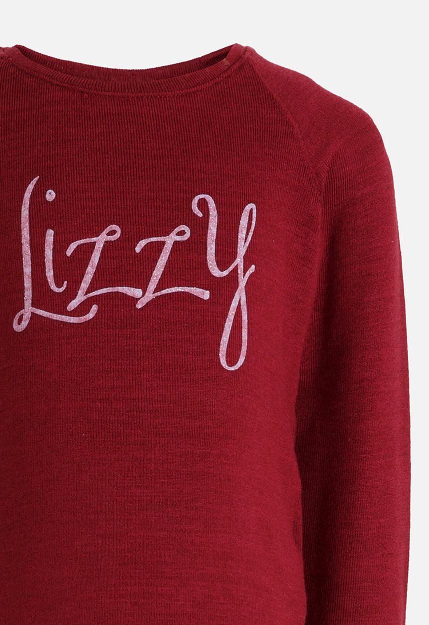 Lizzy - Ailsa Raglan Sweater Burgundy