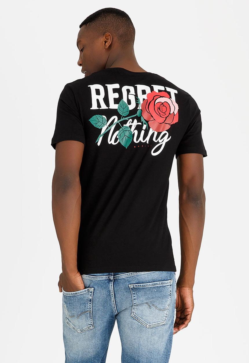 Only & Sons - Rose Crew Neck Tee Black