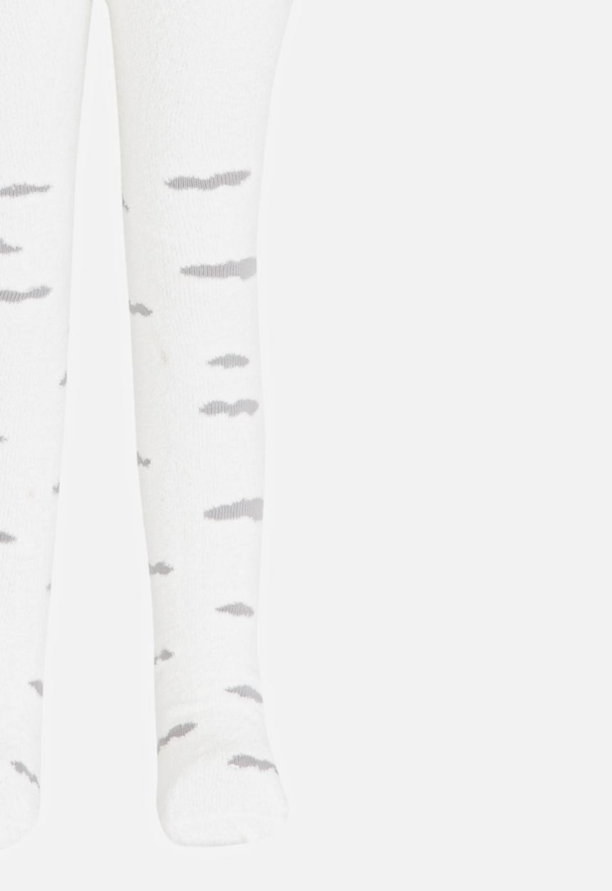 Pop Candy - Girls Printed Sock Legging White