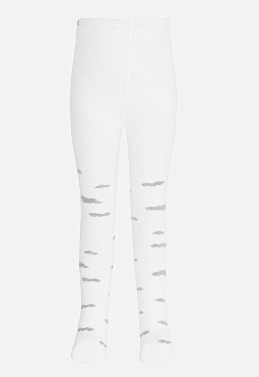 Pop Candy - Girls Printed Sock Legging White