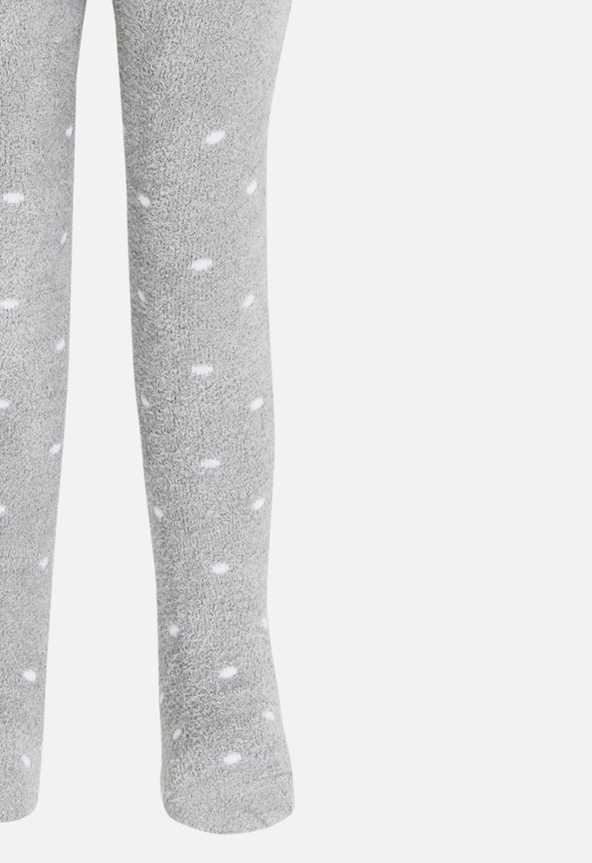 Pop Candy - Girls Printed Sock Legging Grey