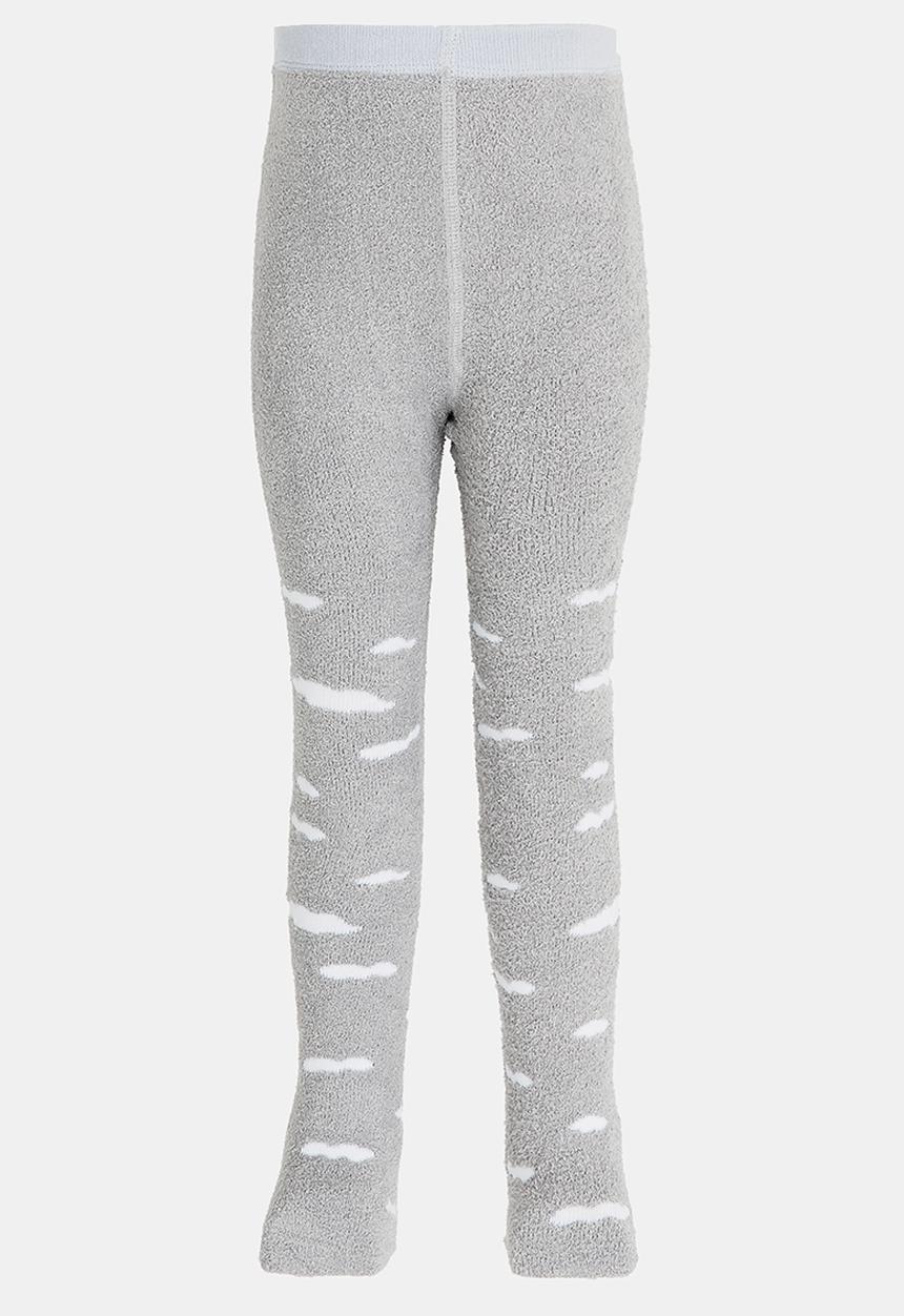 Pop Candy - Girls Printed Sock Legging Grey