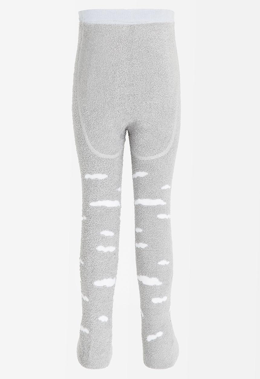 Pop Candy - Girls Printed Sock Legging Grey