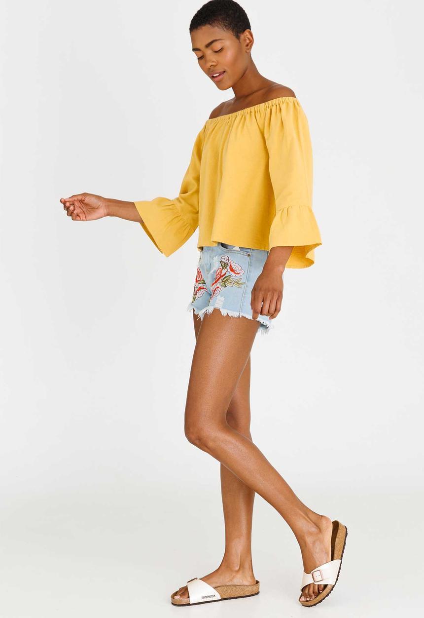 Billabong  - Soul Dreamer Top Yellow