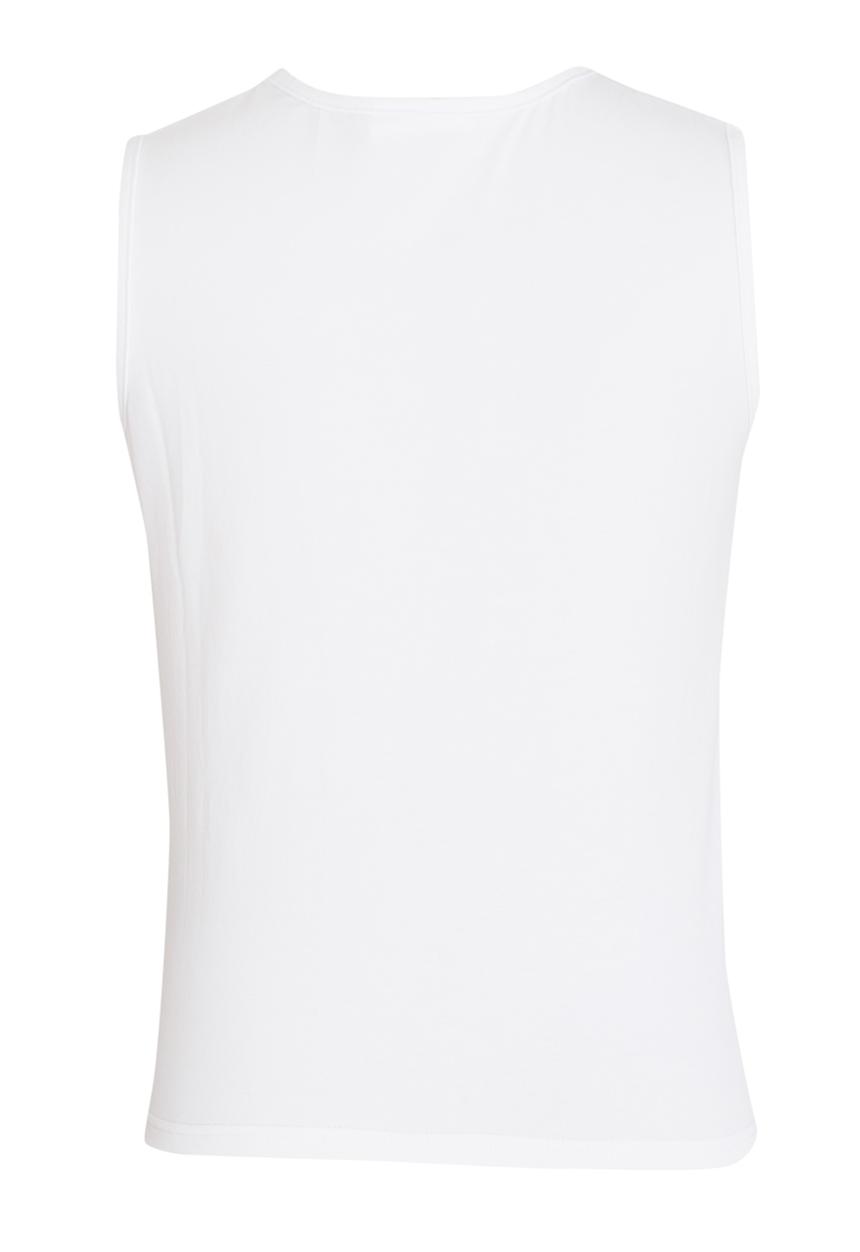 Rebel Republic - V-neck Knit Top White