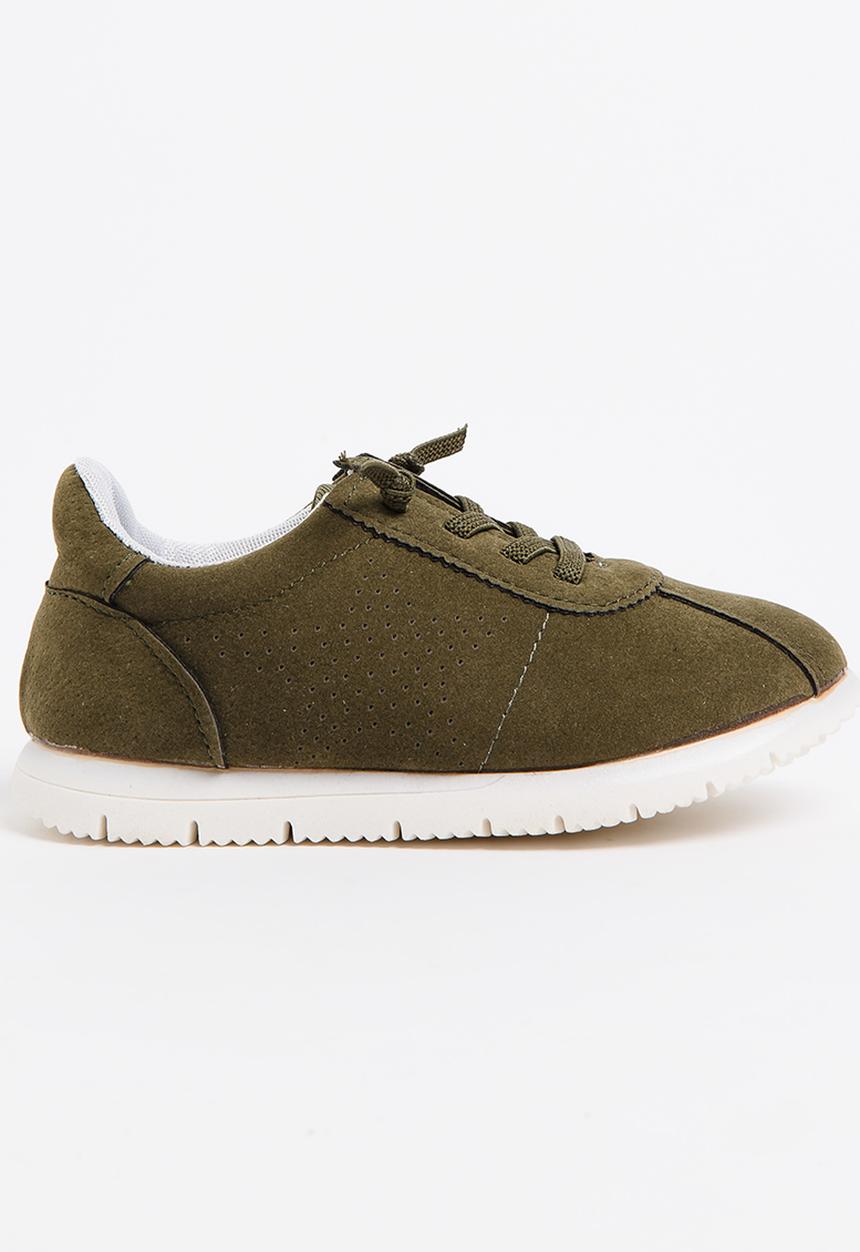 Pop Candy - Boys  Sneaker Dark Green