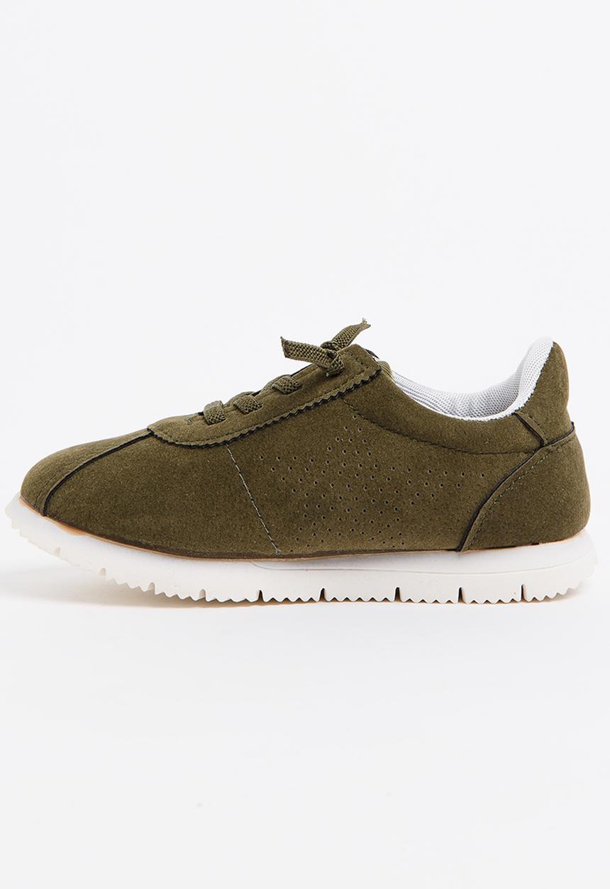 Pop Candy - Boys  Sneaker Dark Green
