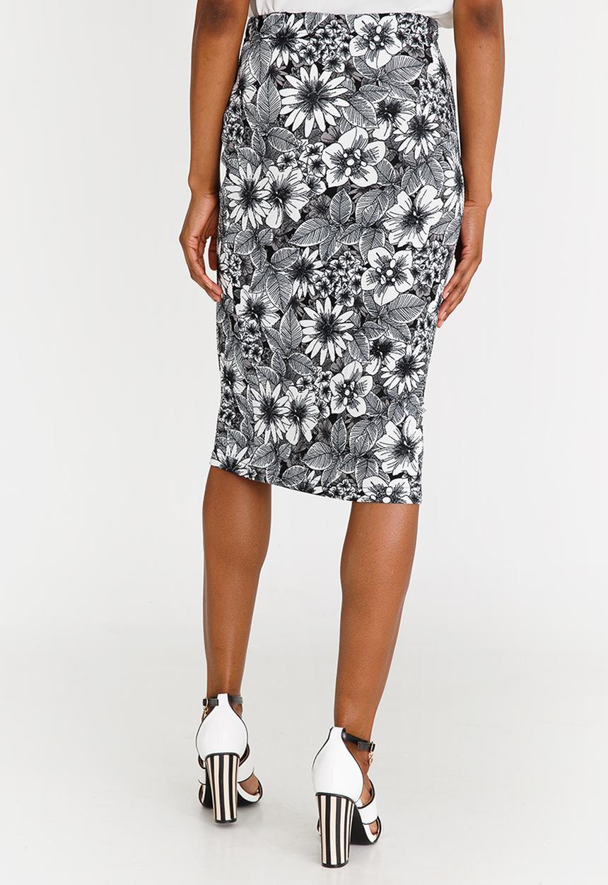edit - Twin Pack Pencil Skirts Black and White