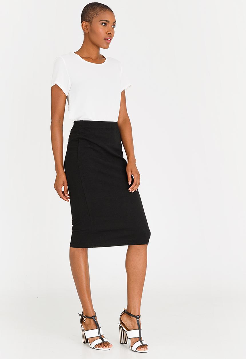 edit - Twin Pack Pencil Skirts Black and White