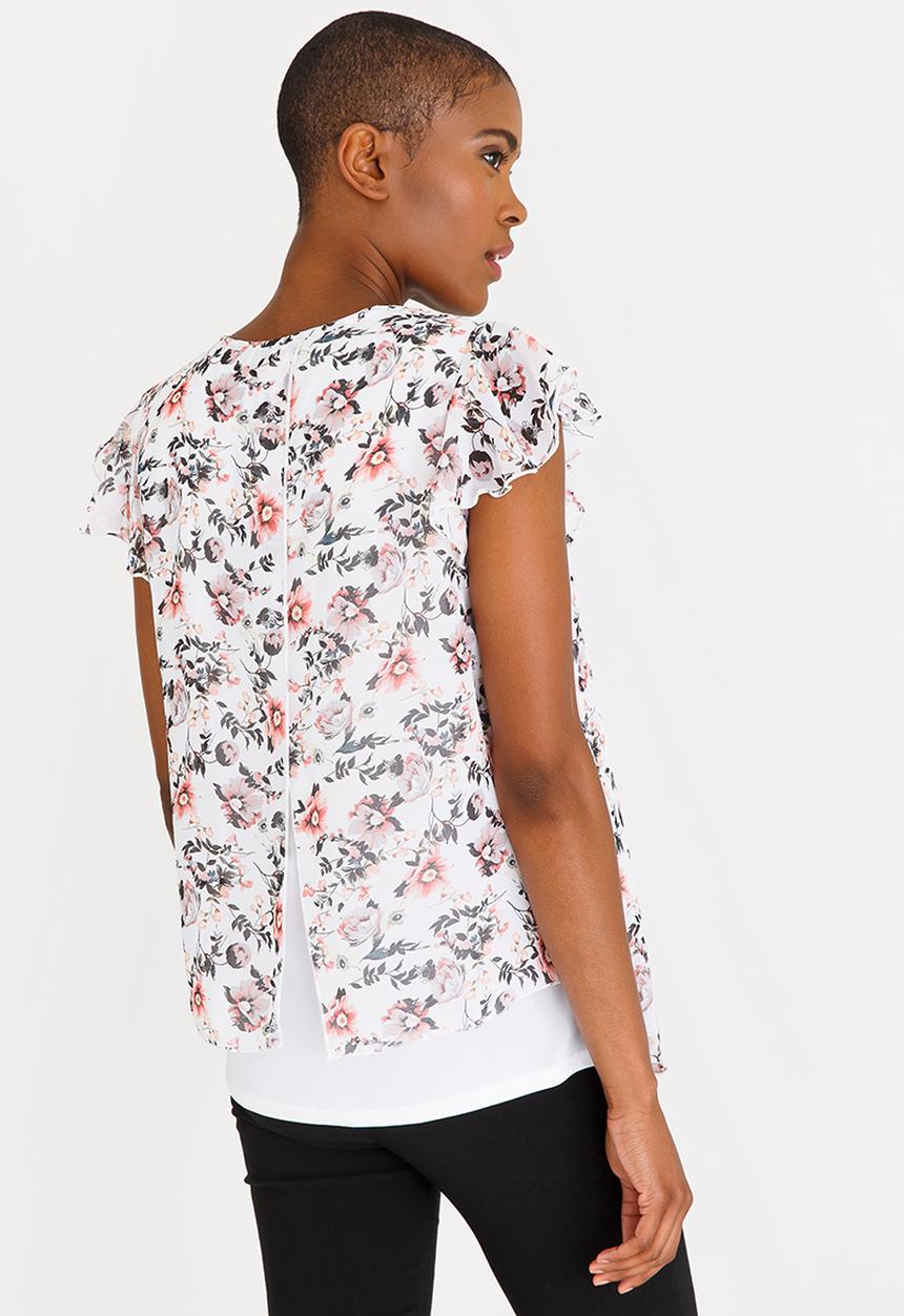 edit - Sleeveless Blouse White