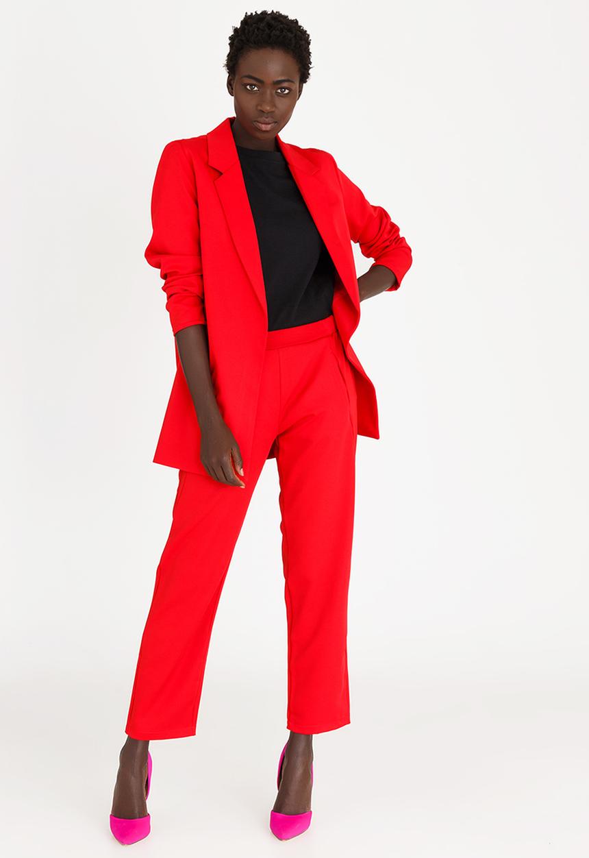 STYLE REPUBLIC - Oversized Blazer Red