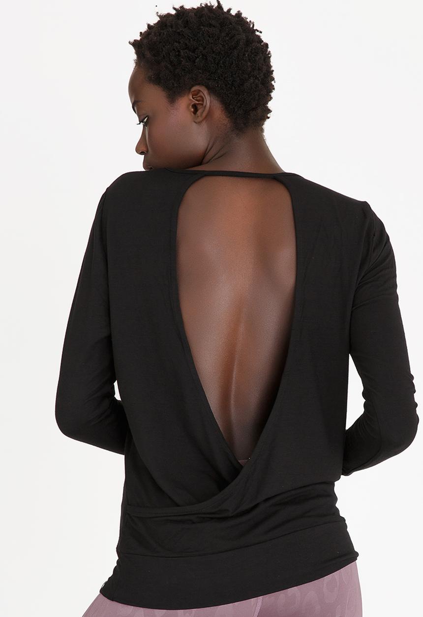 ONLY - Lena Yoga Long Sleeve Tee Black