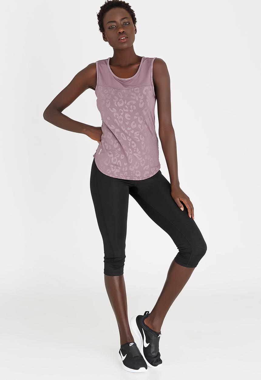 ONLY Play - Sheila Short Sleeve Training Top Pale Purple