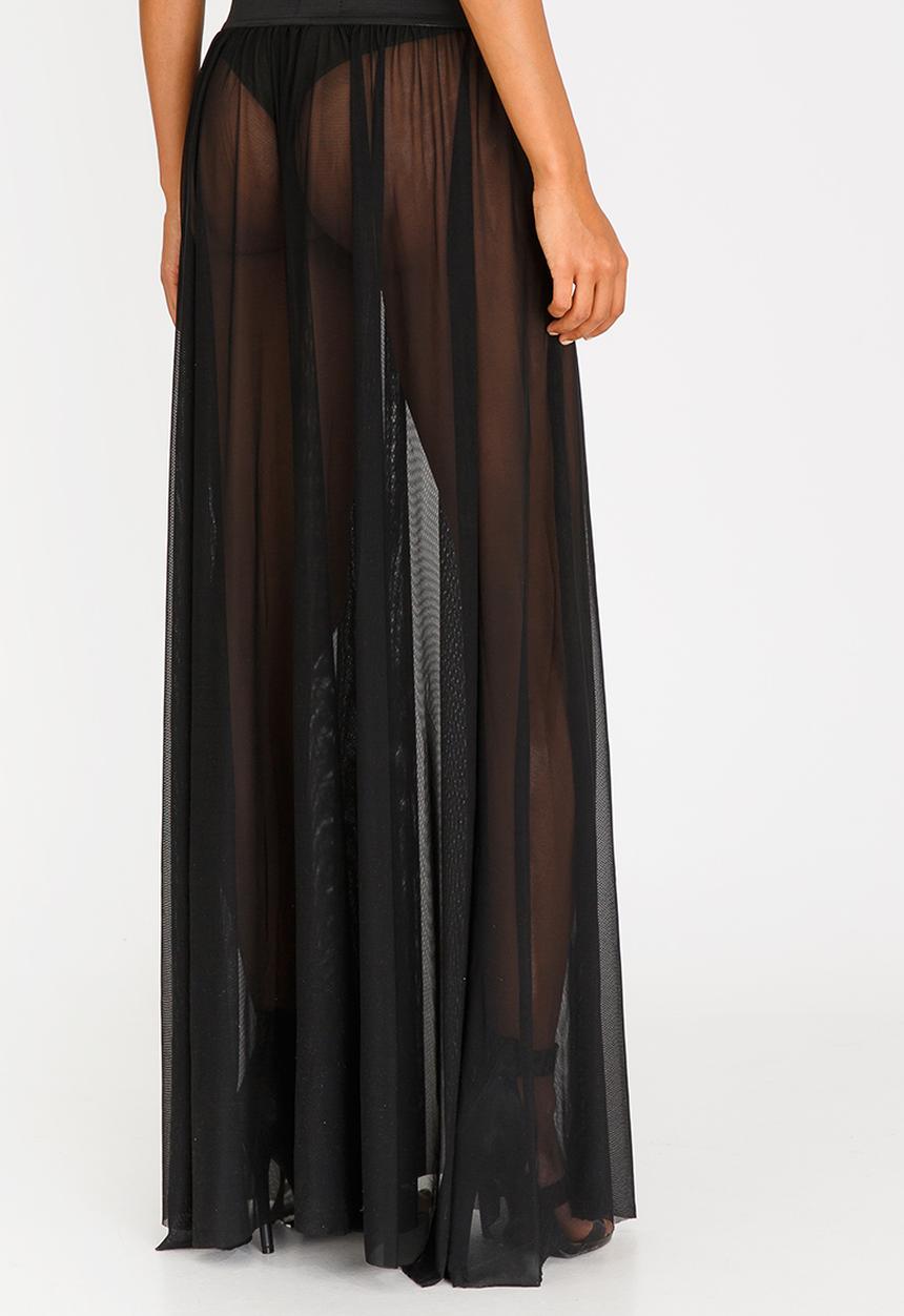 STYLE REPUBLIC - Volume Maxi Skirt Black