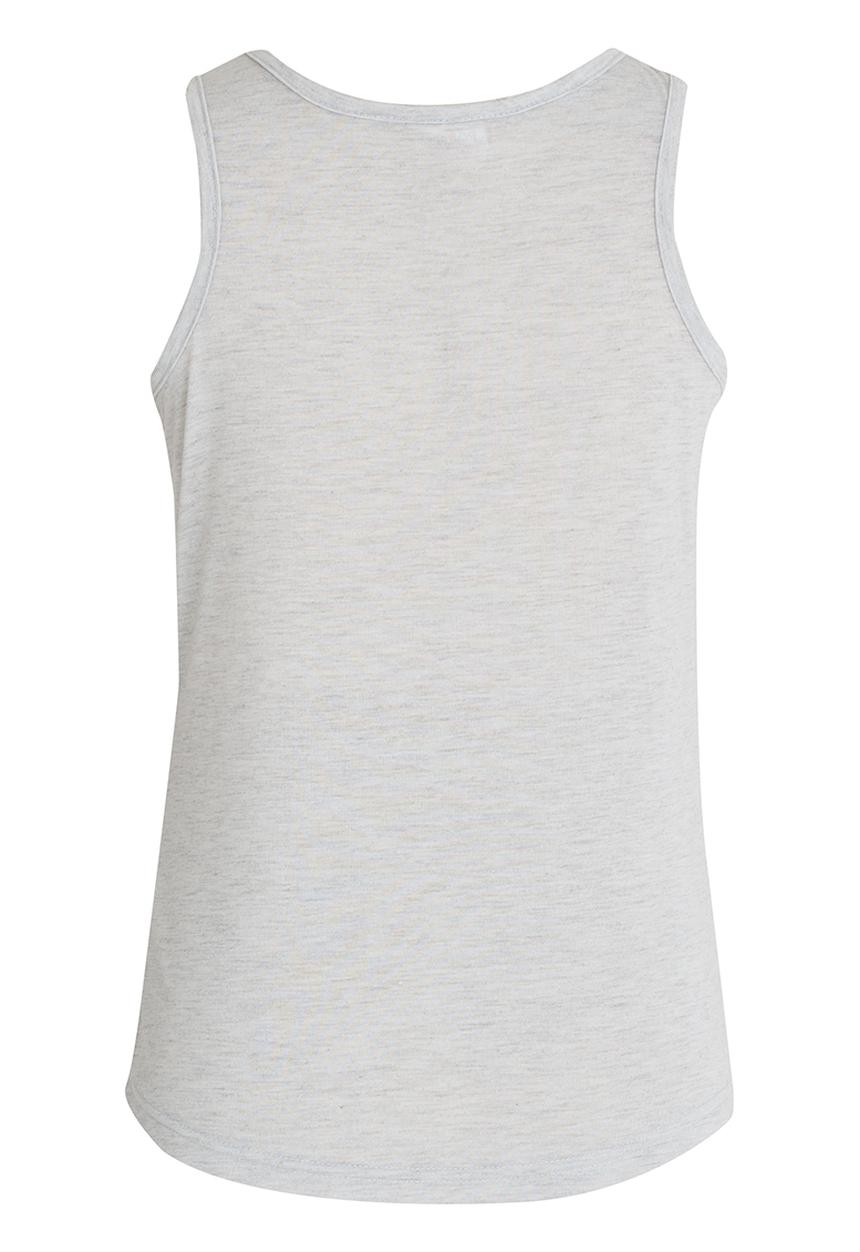 Pop Candy - Printed Vest Grey