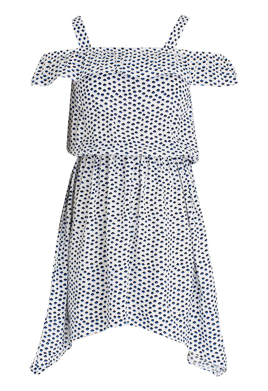 Rebel Republic - Woven Bardot Dress Multi-colour