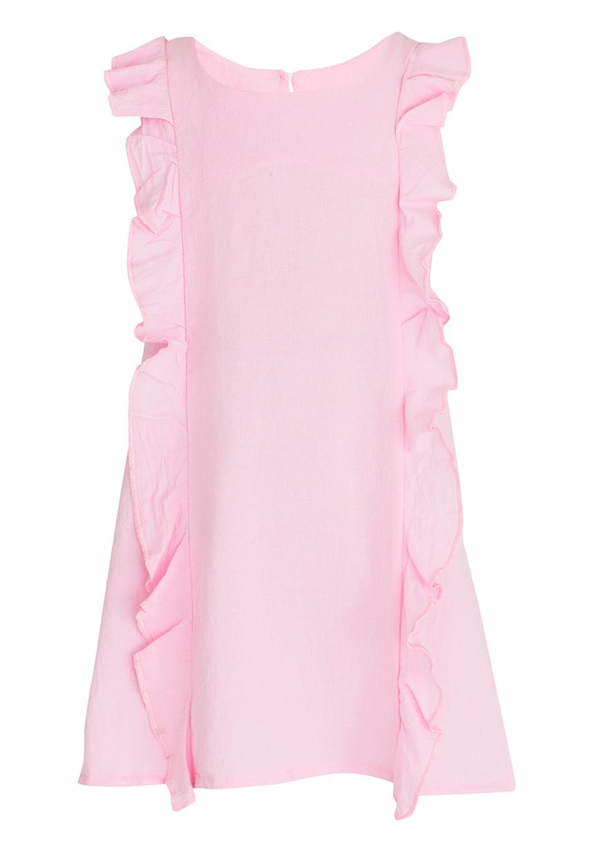 See-Saw - Frill Detail Dress Mid Pink