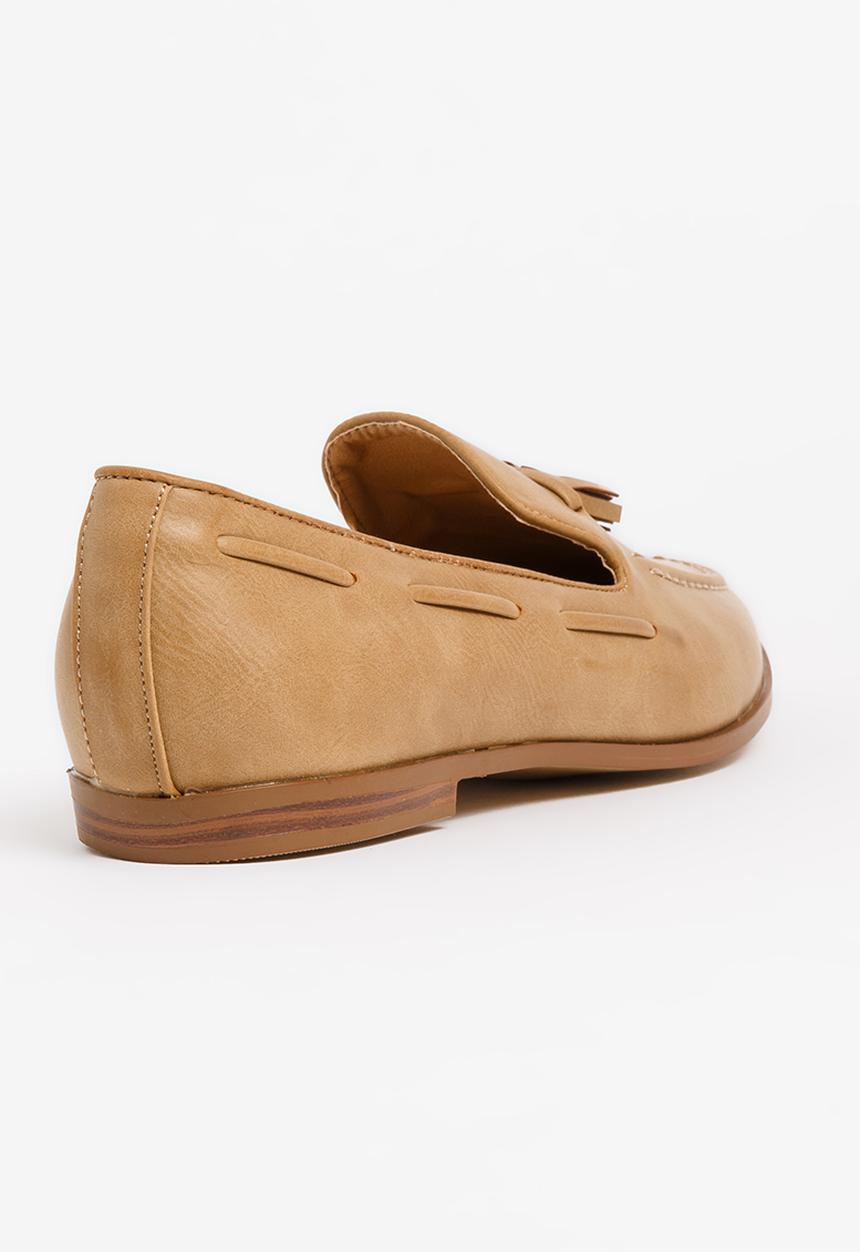 Jada - Tassel Detail Loafers Tan