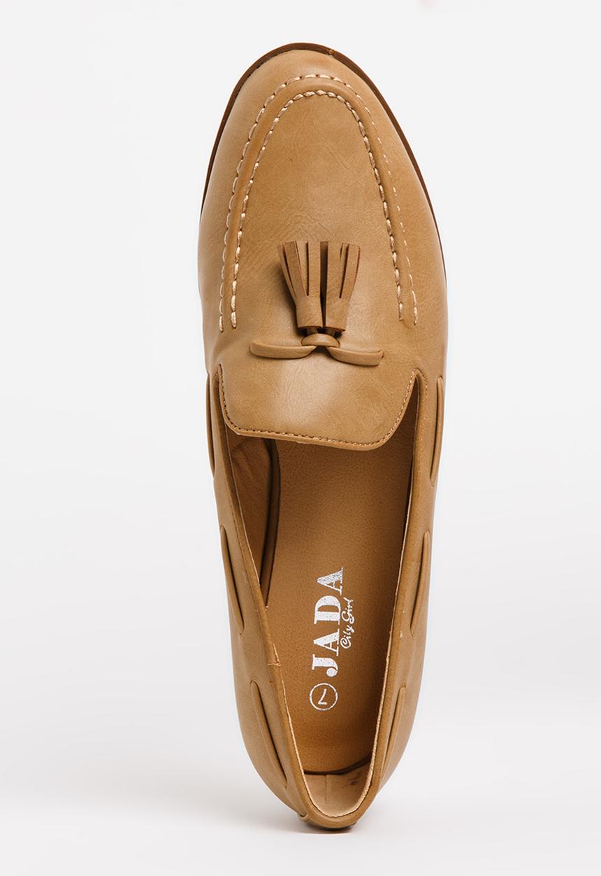 Jada - Tassel Detail Loafers Tan