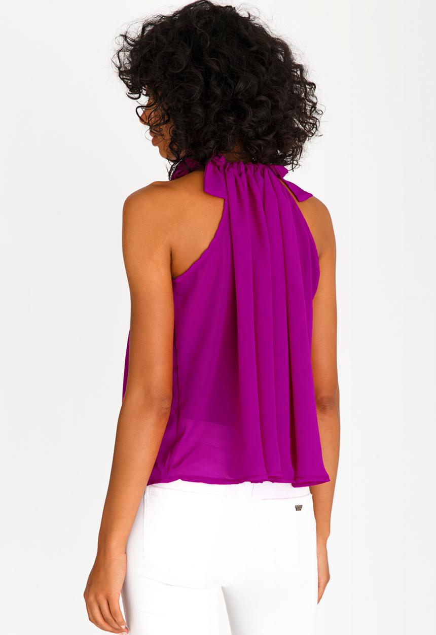 STYLE REPUBLIC - Halter Neck Cami Magenta