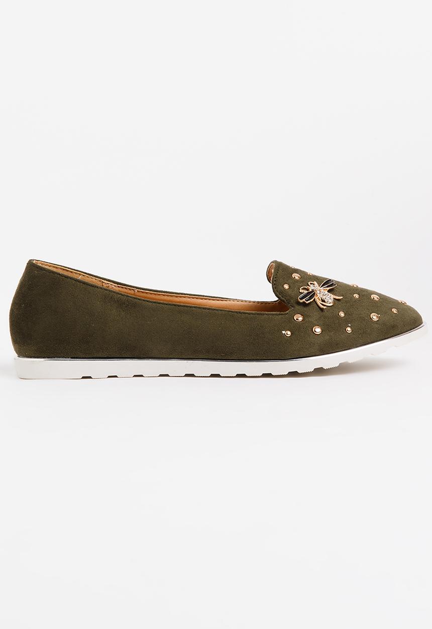 Miss Black - Catrin Pumps Dark Green