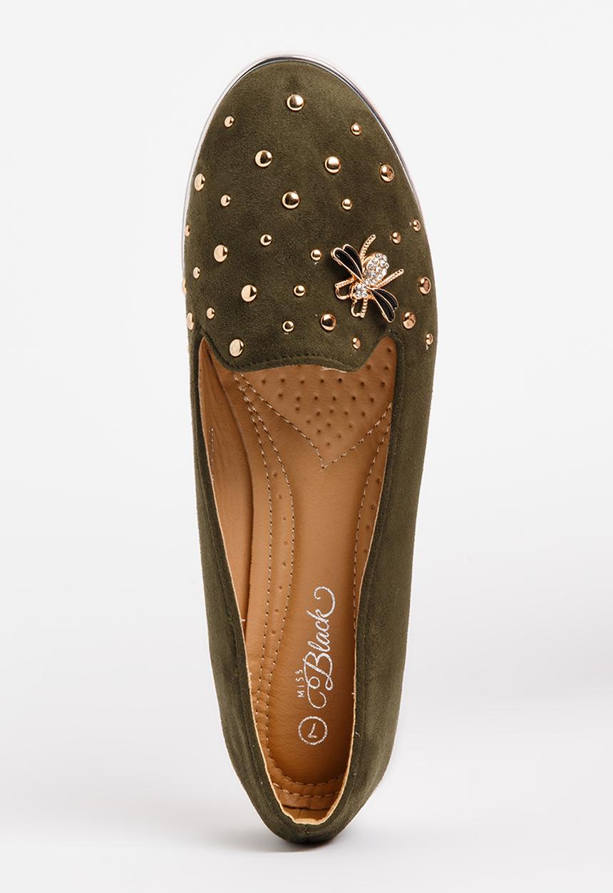 Miss Black - Catrin Pumps Dark Green