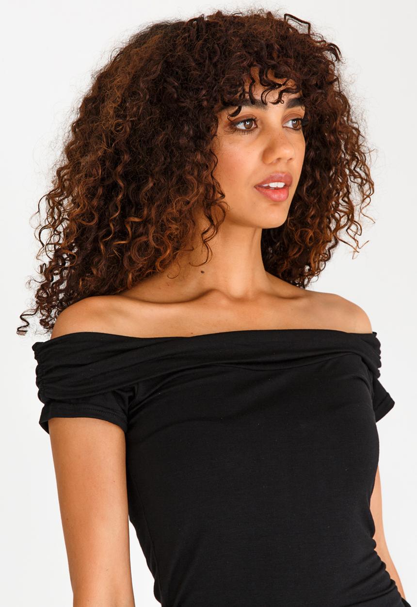 edit - Bardot T-shirt Black