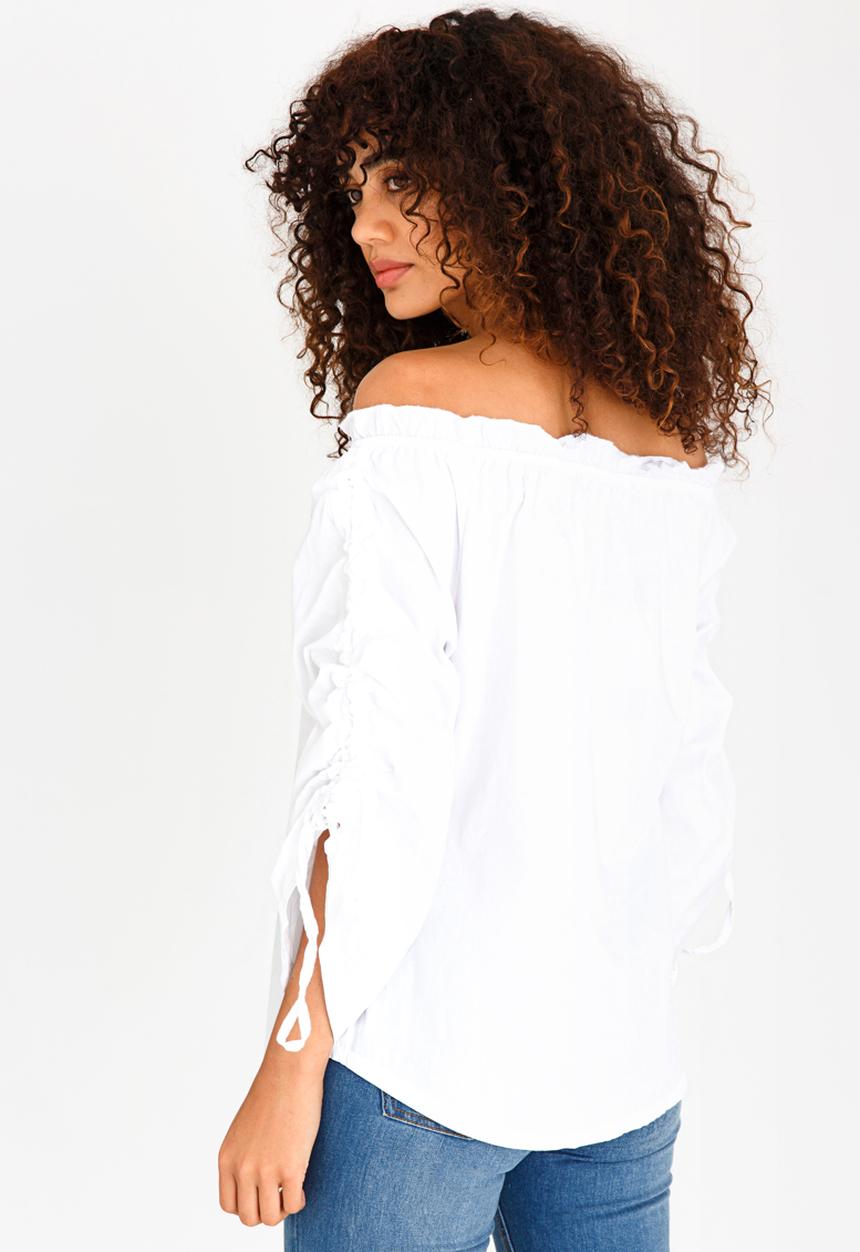Revenge - Off shoulder Top White