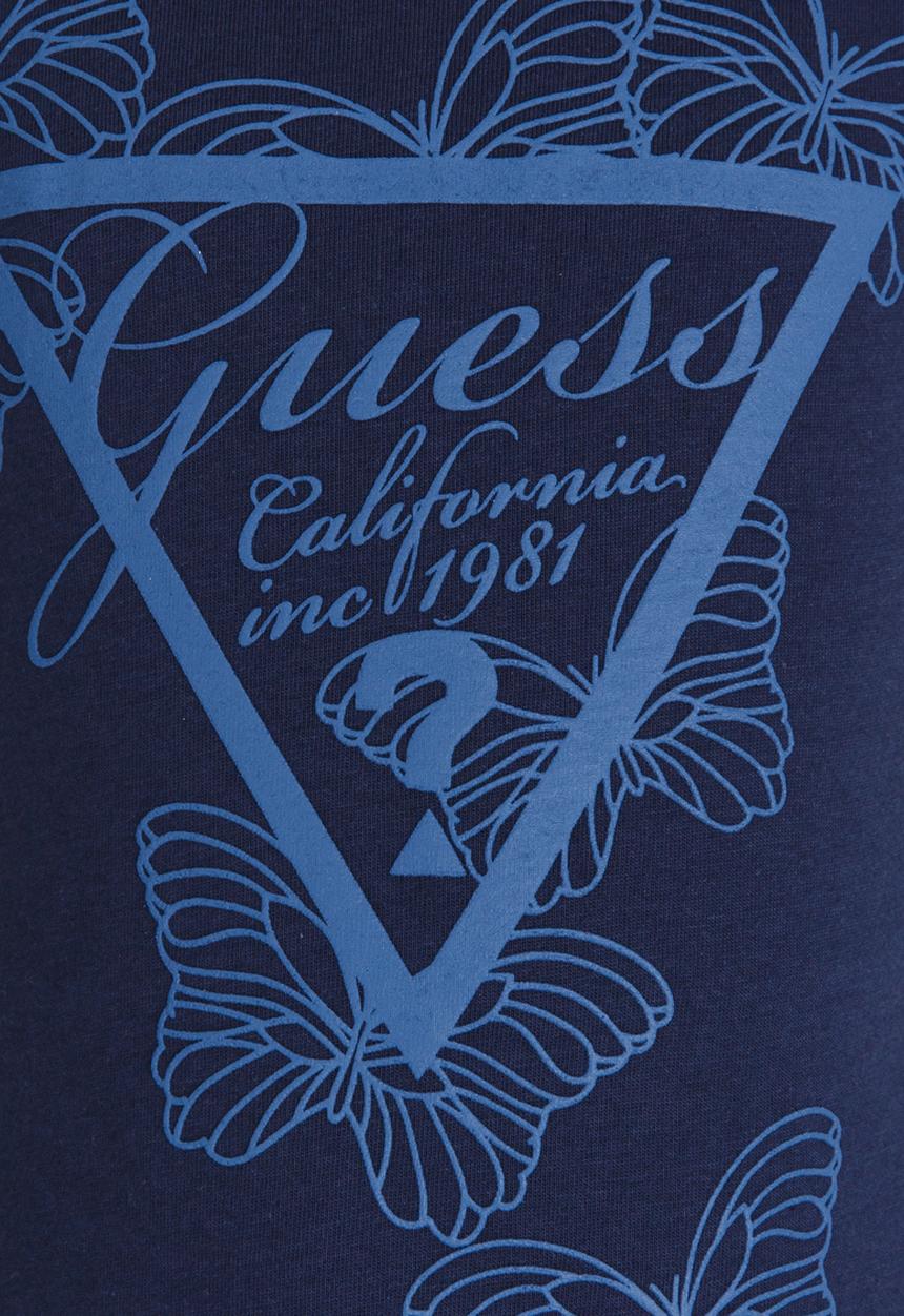 GUESS - Girls Tri Butterfly Tee Blue