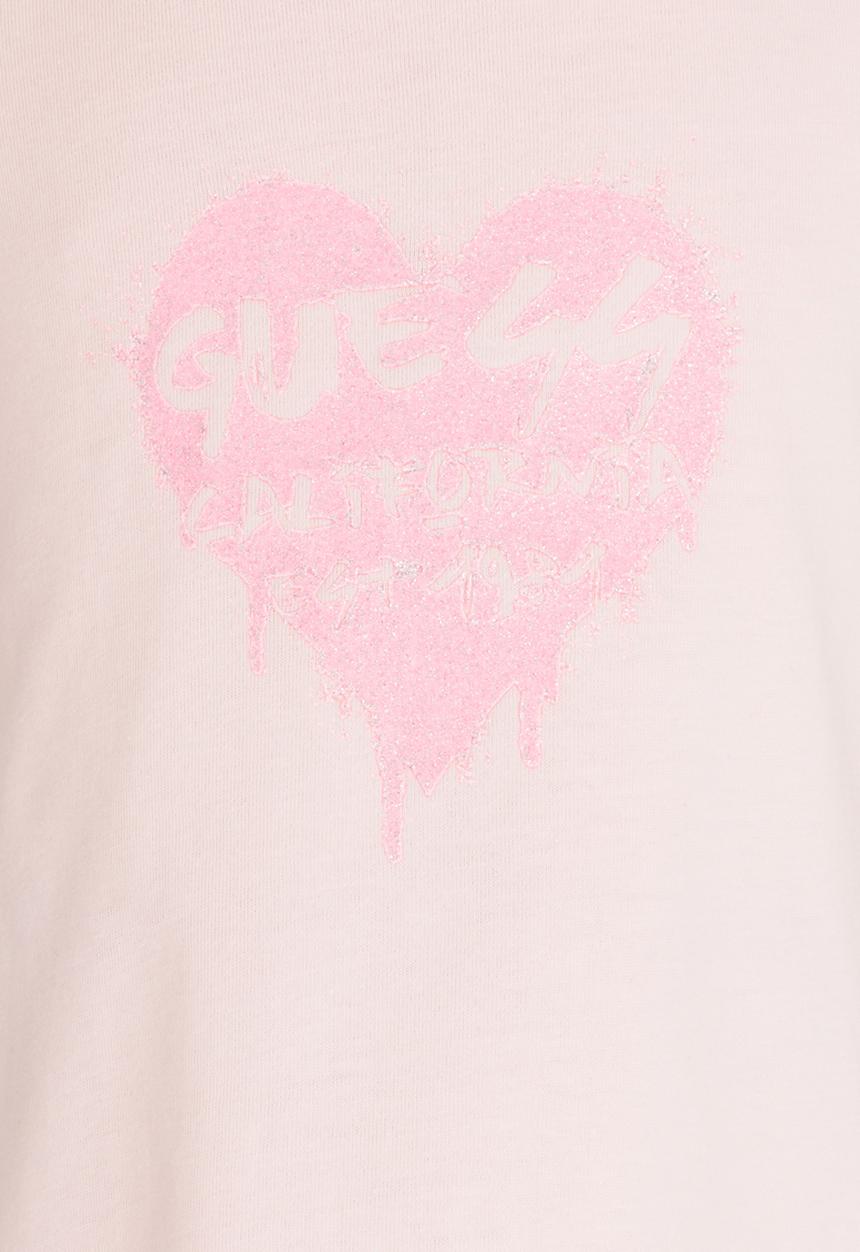 GUESS - CA heart tee - pink
