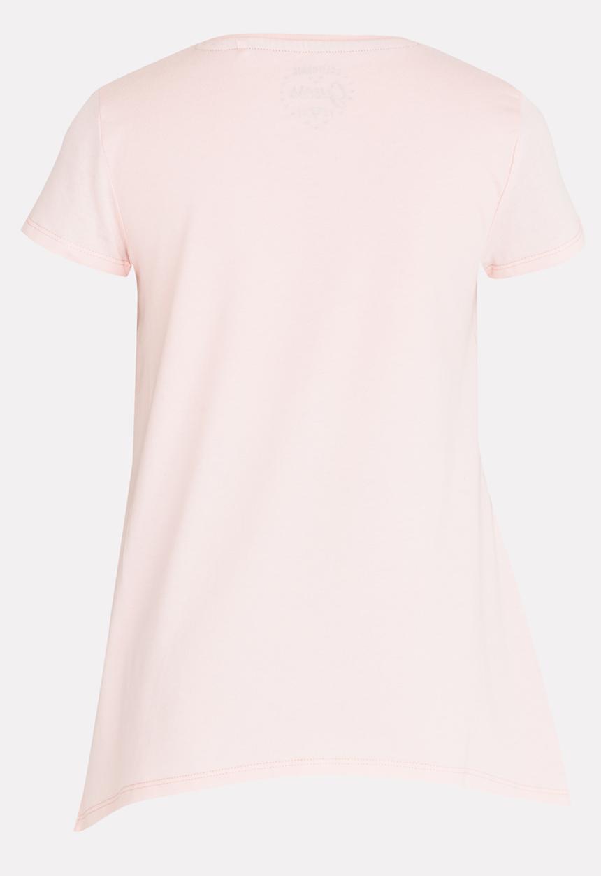 GUESS - Girls CA Heart Tee Pale Pink