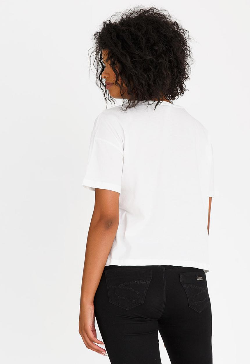 Vero Moda - Since Cropped Top White