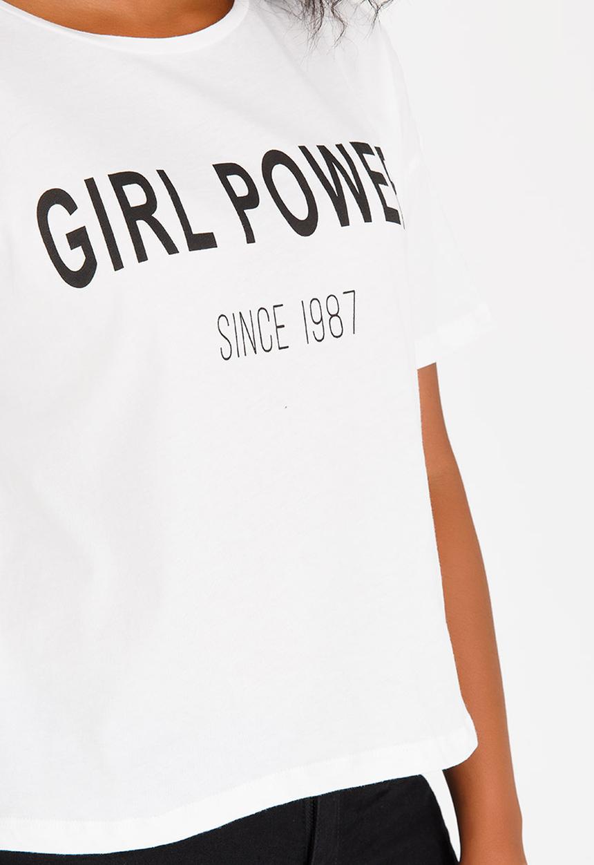 Vero Moda - Since Cropped Top White