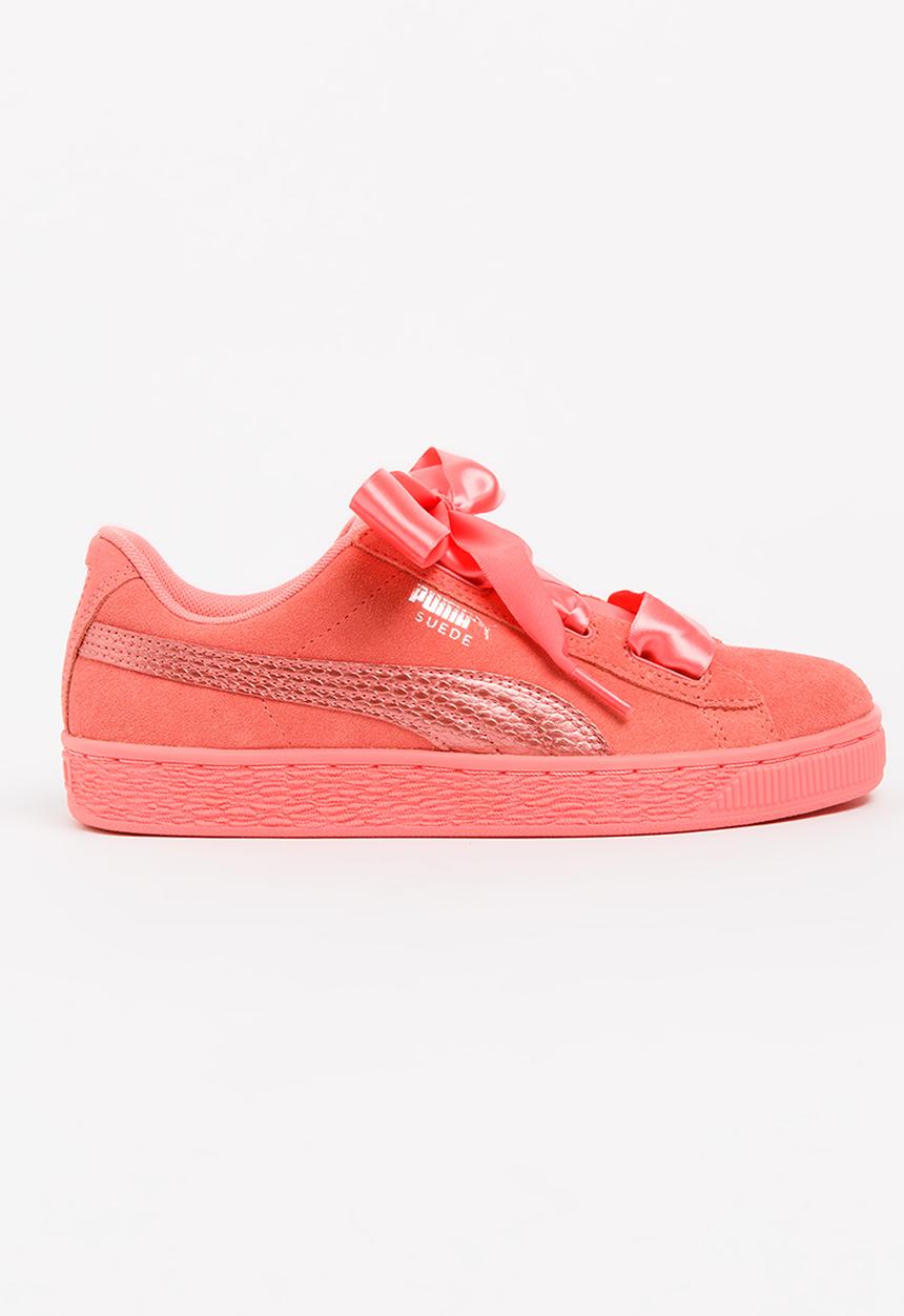 PUMA - Puma Suede Heart SNK Sneaker Mid Pink