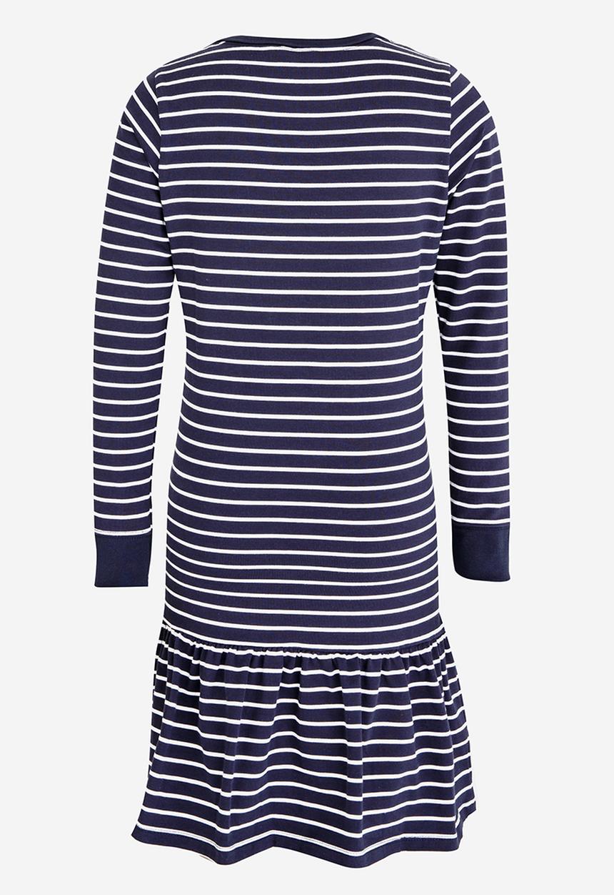 POLO - Alexis LS Striped Dress Navy