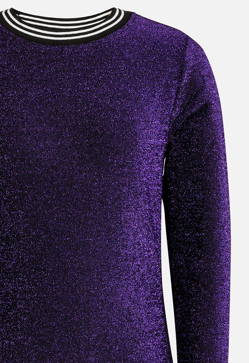 Name It - Long Sleeve Jersey Dark Purple