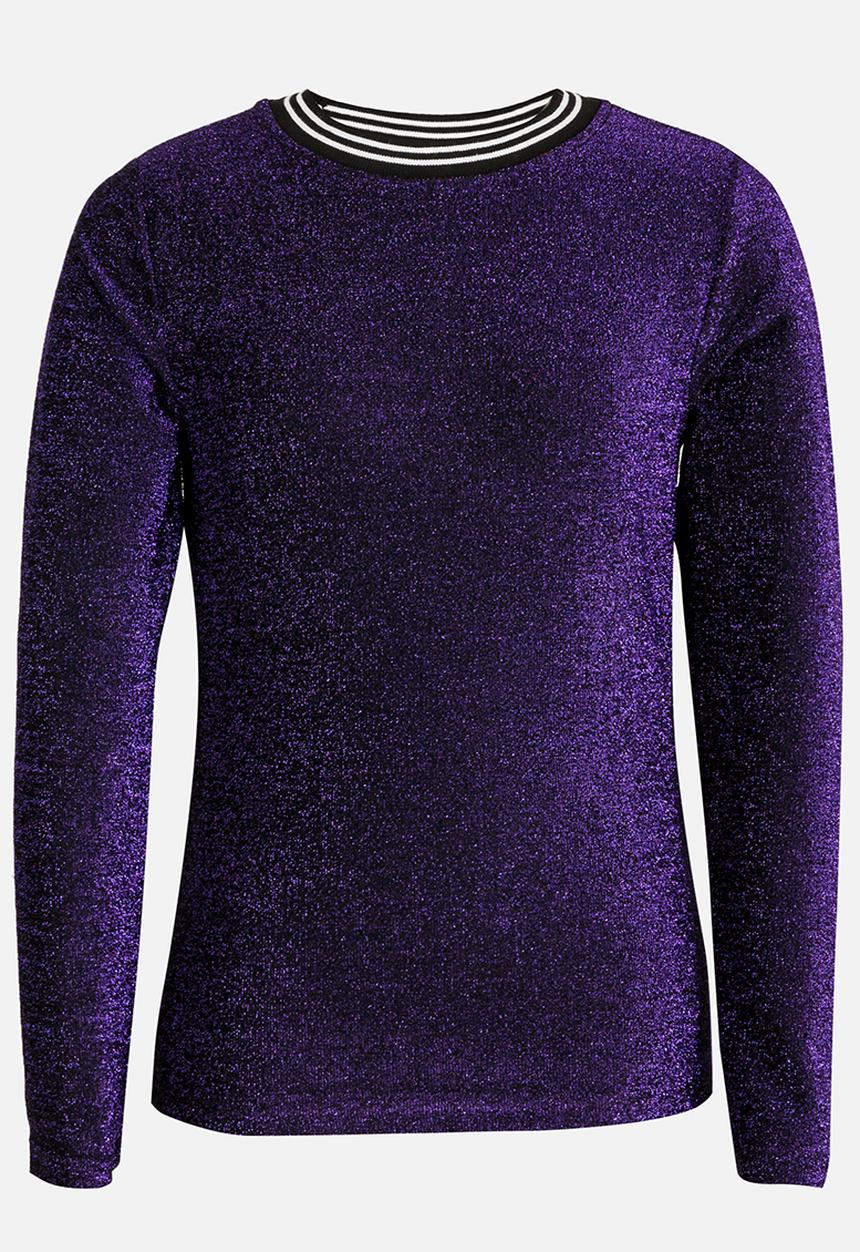 Name It - Long Sleeve Jersey Dark Purple