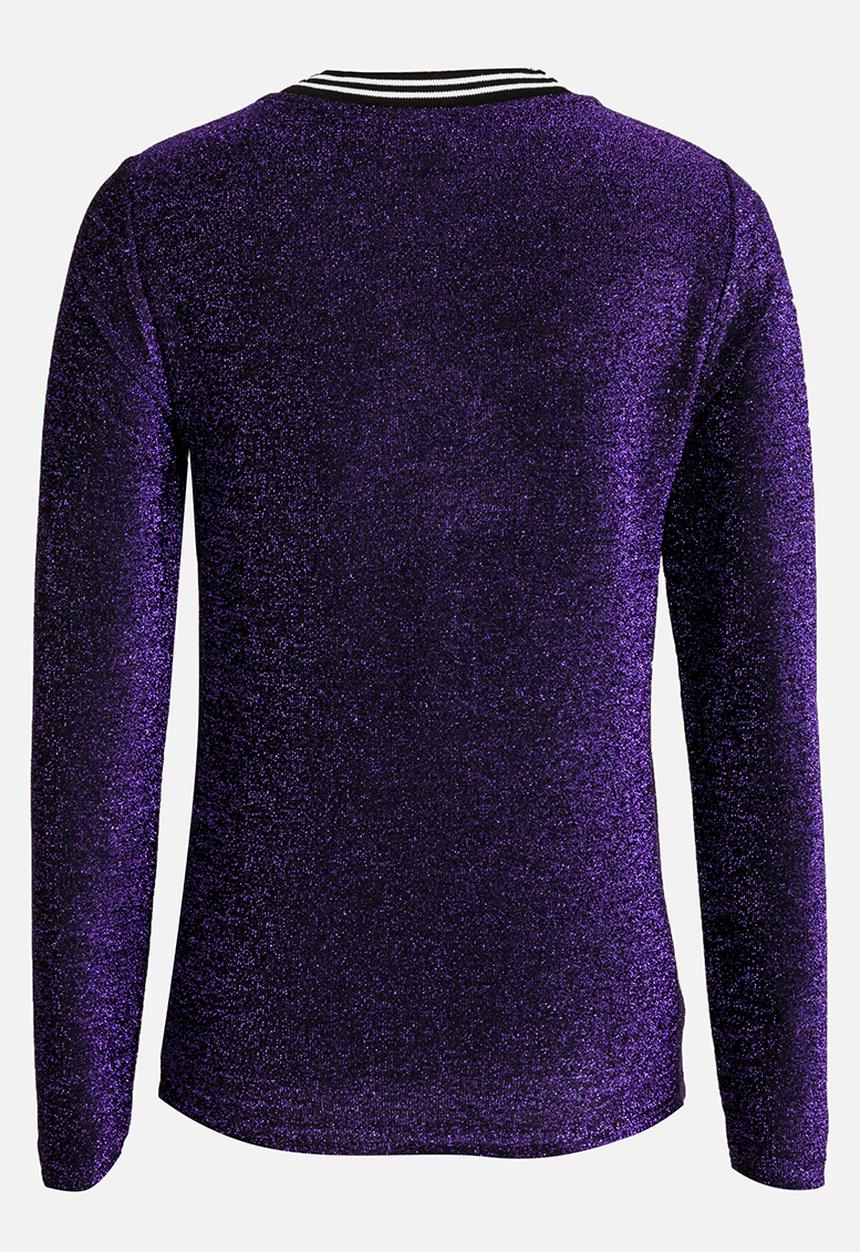 Name It - Long Sleeve Jersey Dark Purple