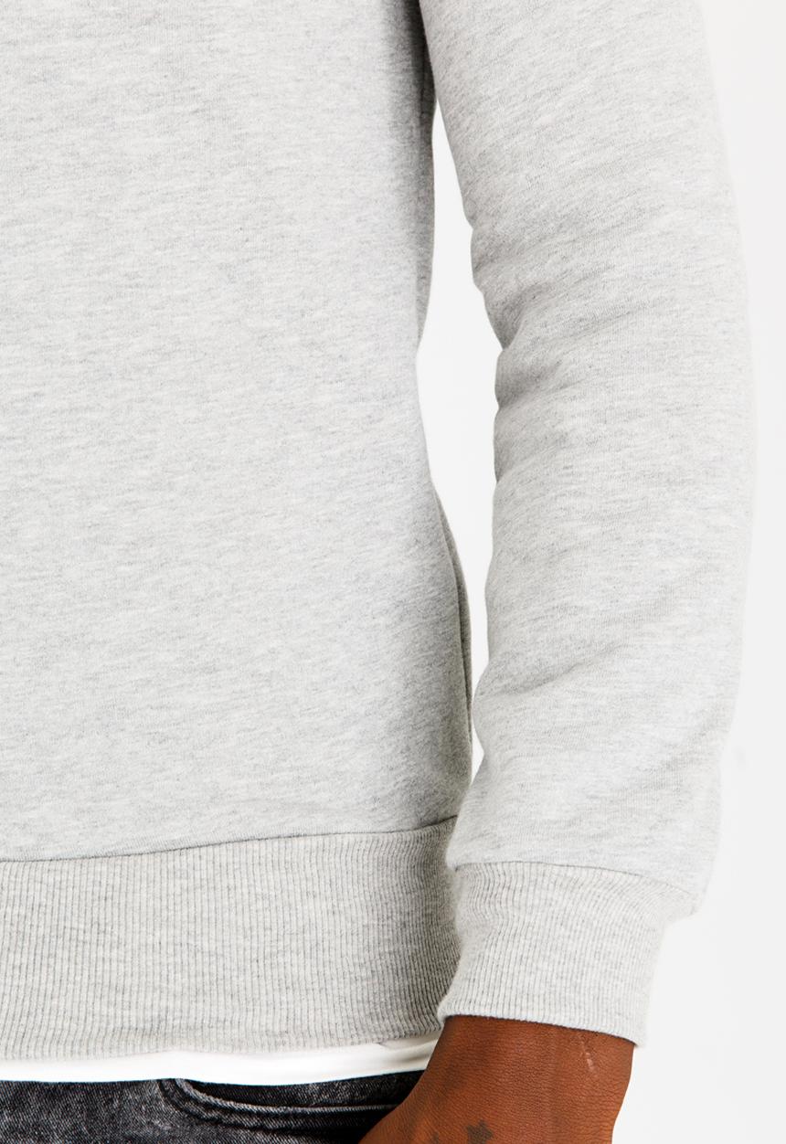 STYLE REPUBLIC - Fleek Crew Neck Sweatshirt Grey