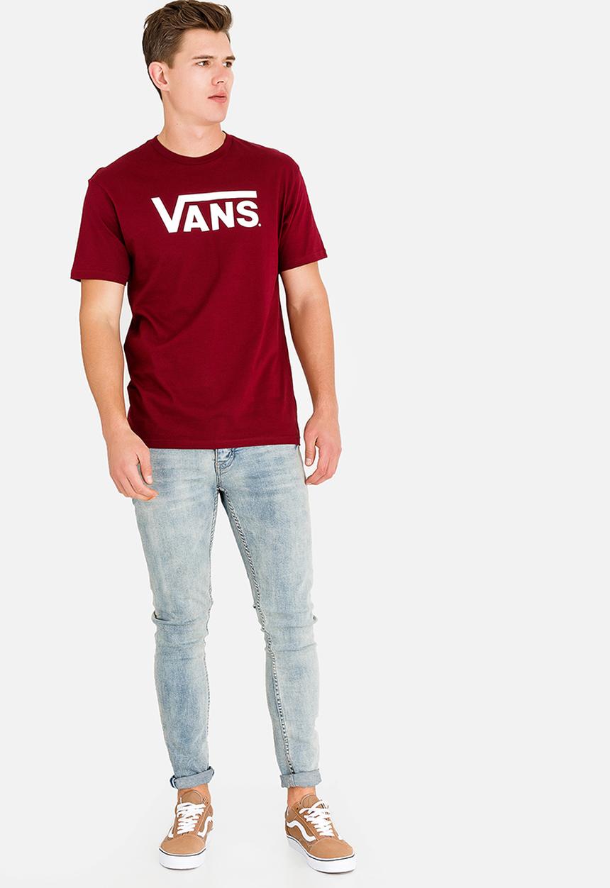 Vans - Vans Classic Cotton Tee Burgundy