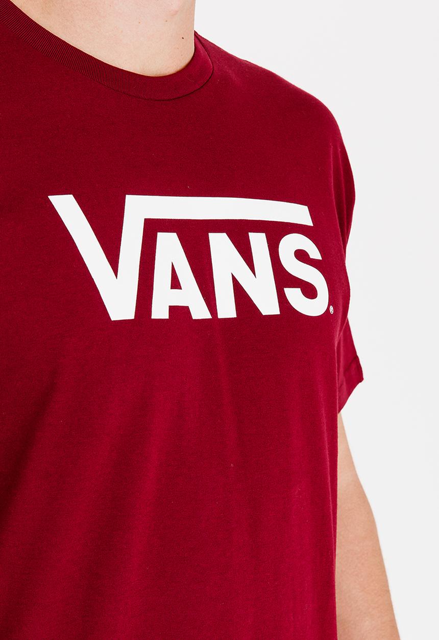 Vans - Vans Classic Cotton Tee Burgundy