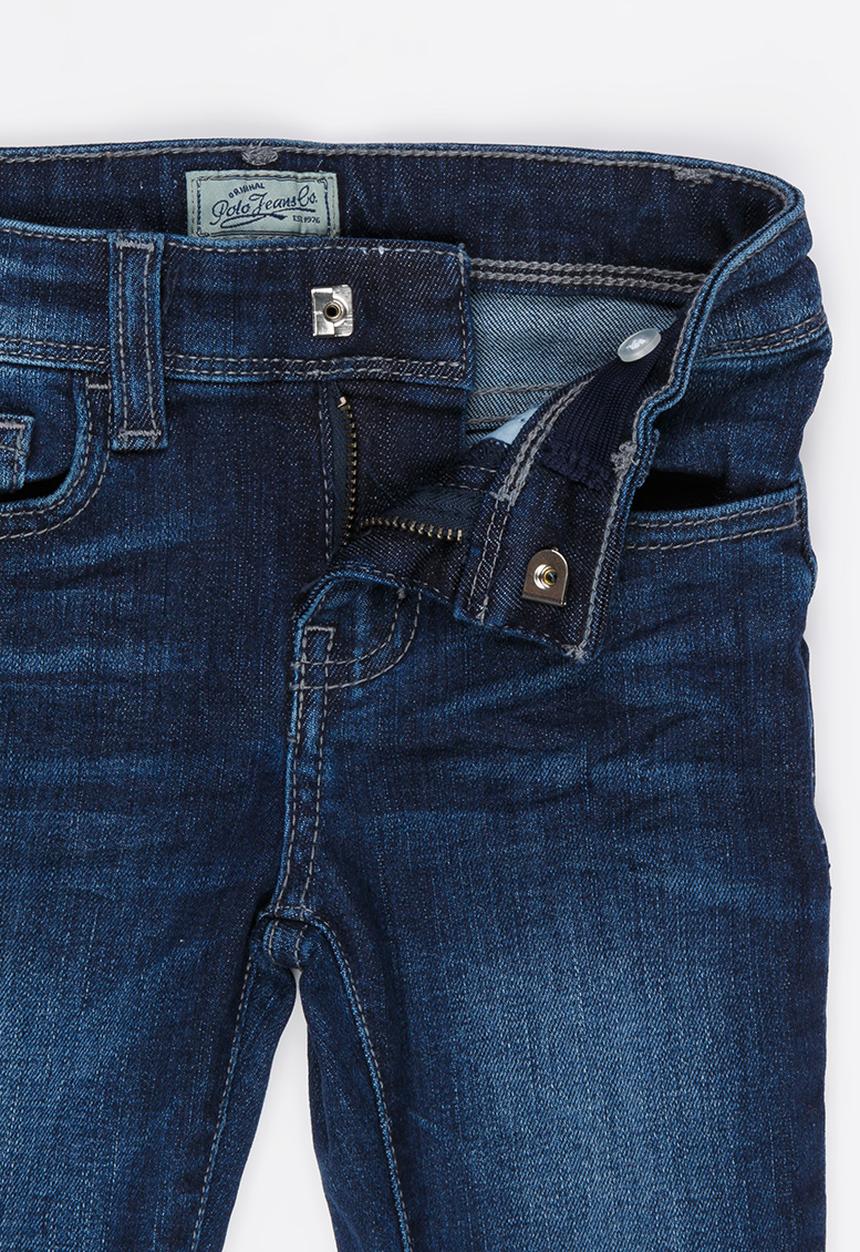 POLO - Jessica Skinny Jean Mid Blue