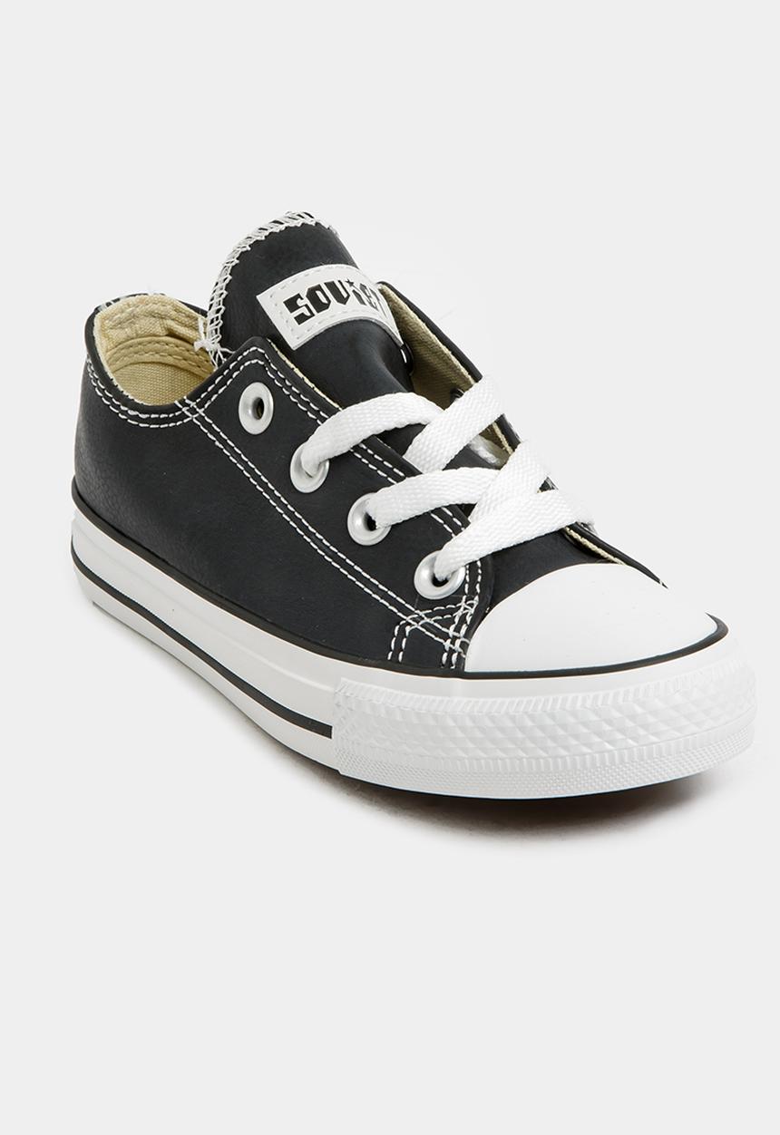 SOVIET - Viper Low Cut Sneaker PU Black