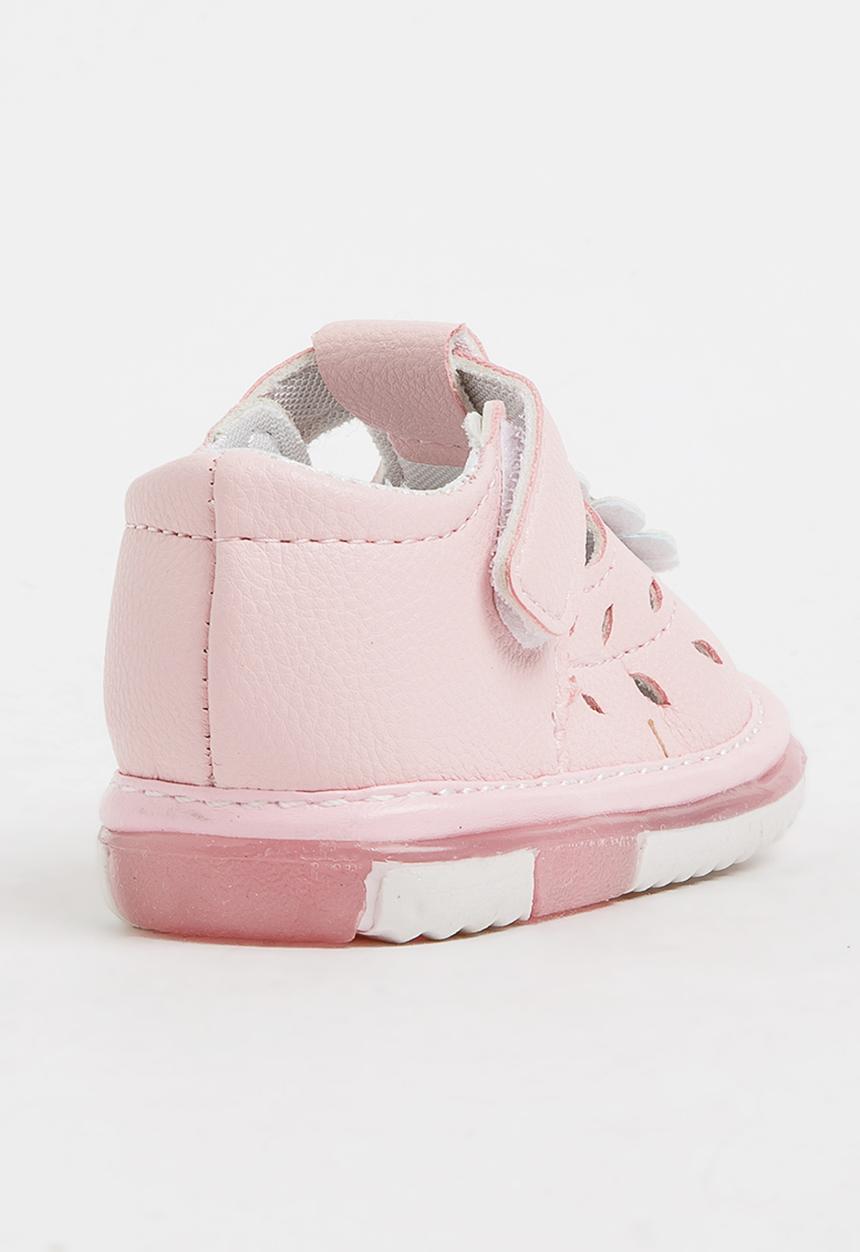 Pop Candy - Flower Printed Pump Mid Pink
