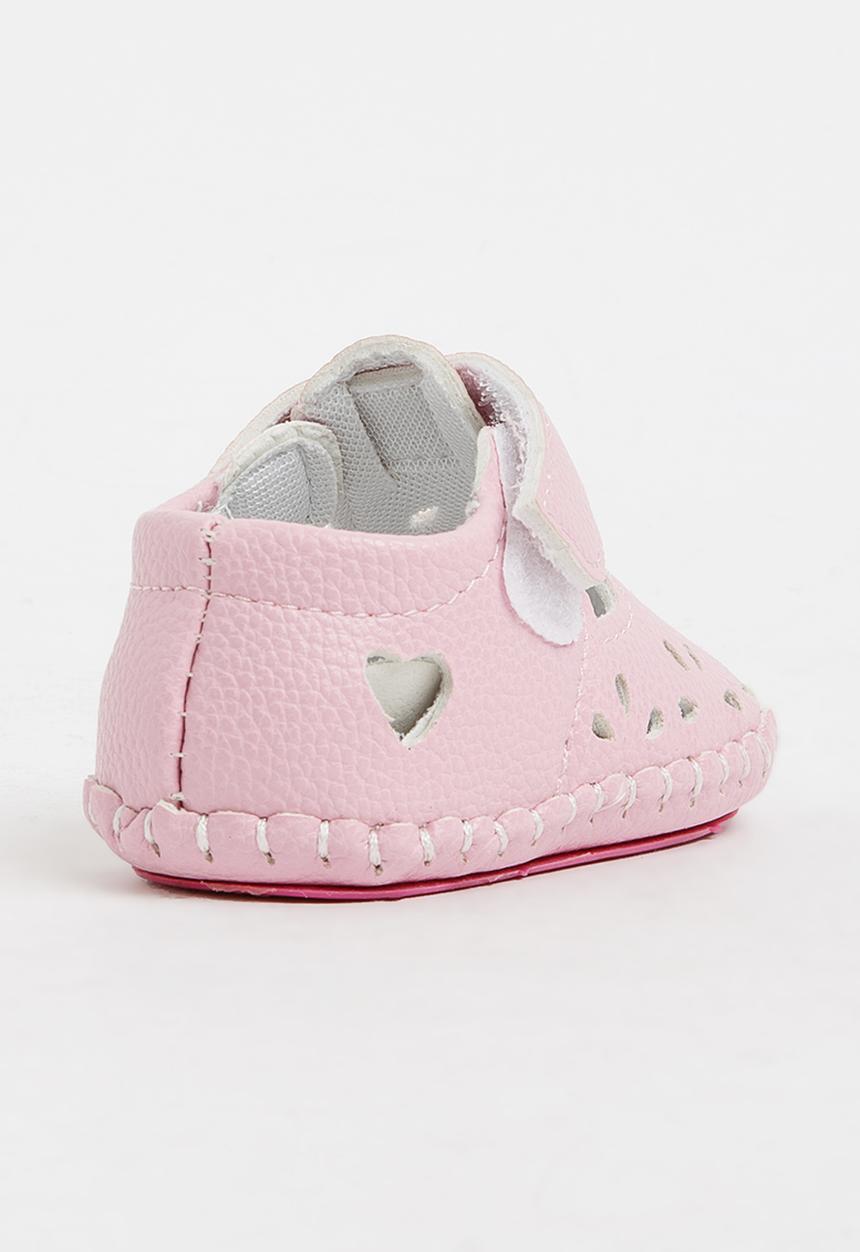 Pop Candy - Velcro Strap Pump Mid Pink