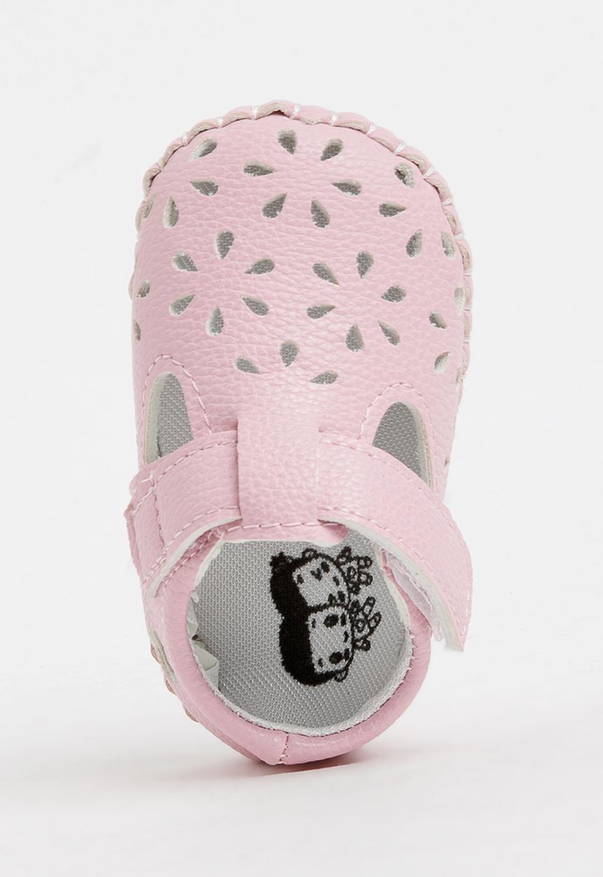 Pop Candy - Velcro Strap Pump Mid Pink