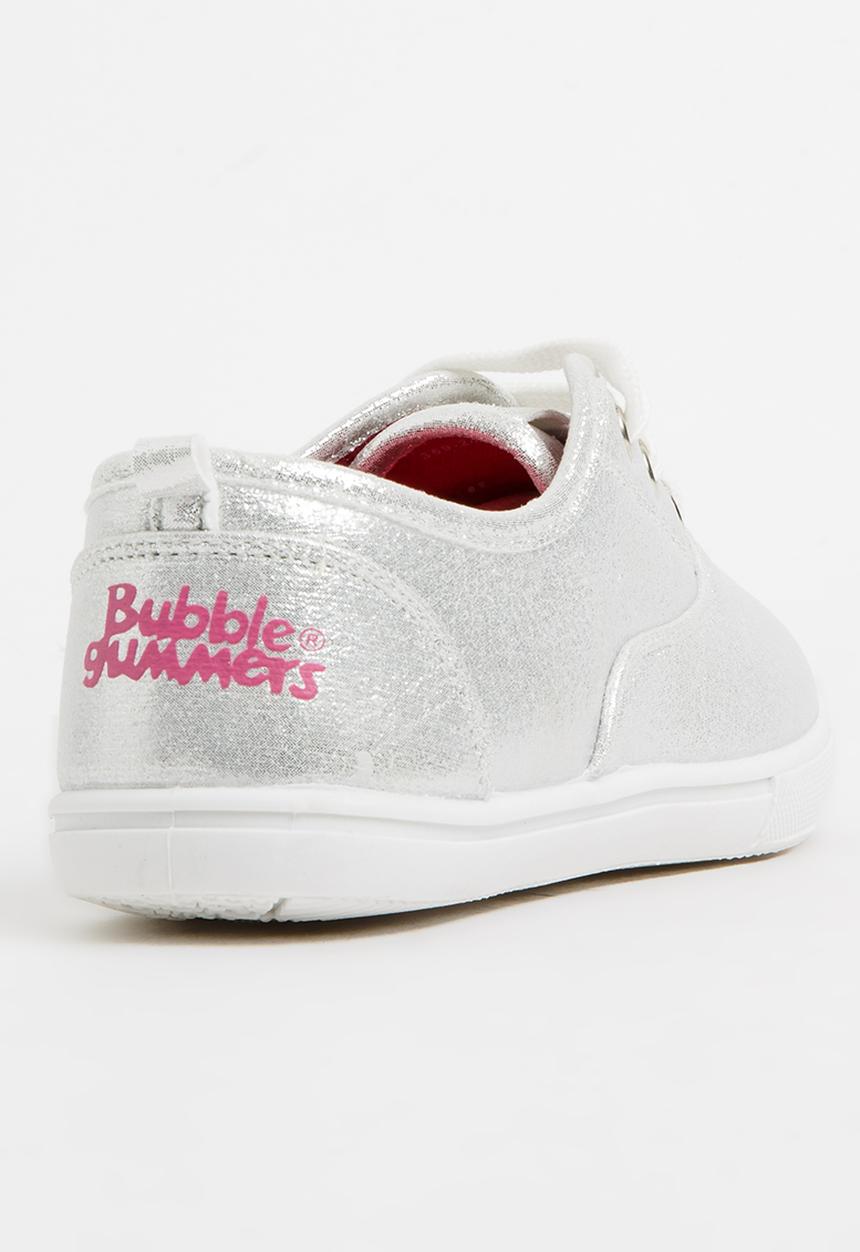 Bubblegummers - Lace Up Sneaker Silver